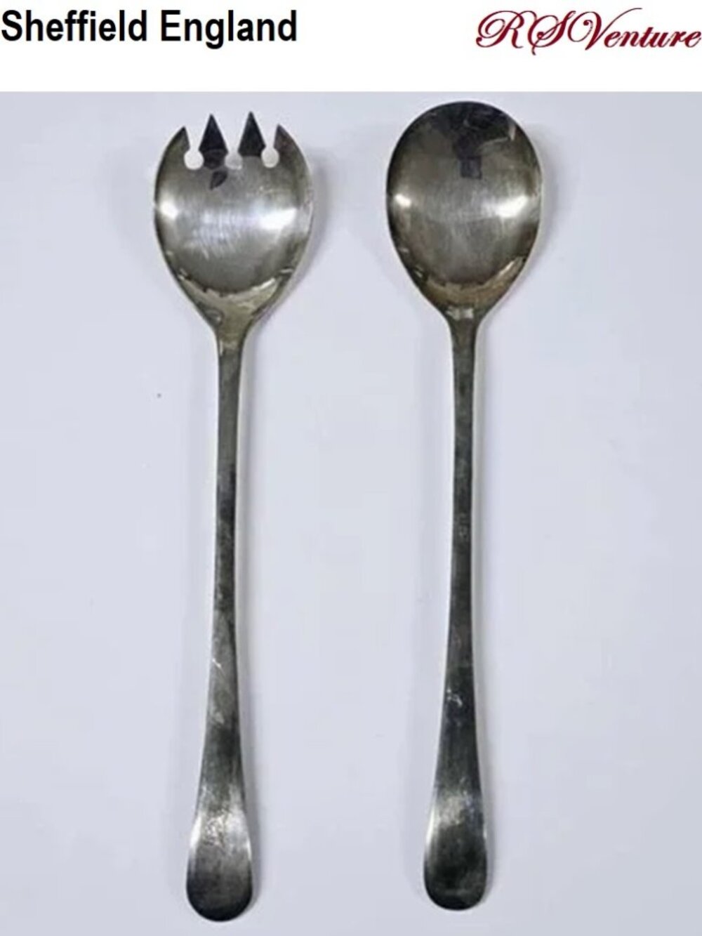 Silver-plated Salad Serving Set